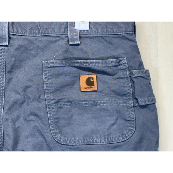 Carhartt Shorts Mens 40 Green B147 FAT Original Fit Carpenter Workwear Outdoor - Picture 3 of 7